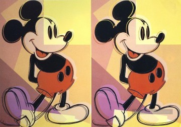 Mickey Andy Warhol Pinturas al óleo